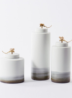 新中式风水墨茶室会所别墅玄关柜