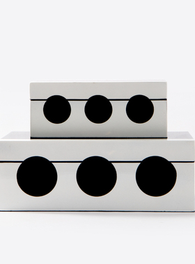 新中式风珠宝卧室床头柜软装饰品