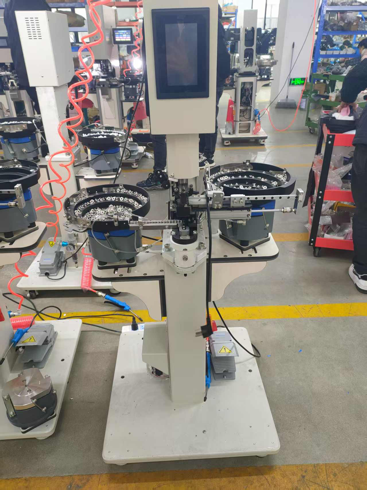 全自动四合扣塑料大白扣华联T3T5t8子母扣打扣机箱包服装帽子袋子