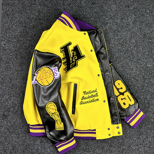 2025美式棒球服男外套春秋款夹克