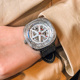 AHH澳豪华手表男机械表时来运转手表全自动镂空防水大表盘手表潮