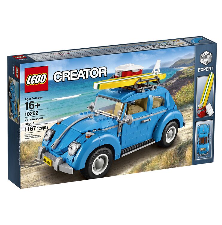 全新现货乐高lego创意专家版 10252 大众甲壳虫 益智积木男孩玩具