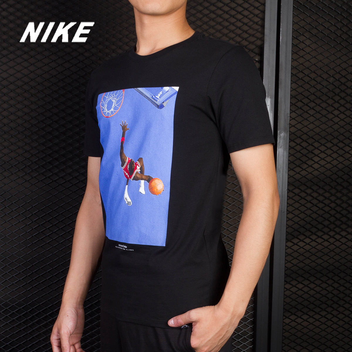 Nike/耐克正品AIR JORDANAJ男子篮球T恤印花半袖短袖T恤 915935