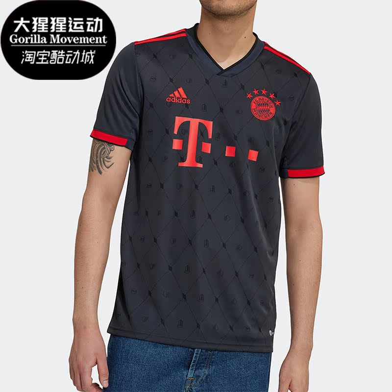 Adidas阿迪达斯男子运动足球球衣