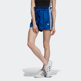 Adidas/阿迪达斯正品 三叶草19秋新品女子休闲套装夹克短裤ED4751