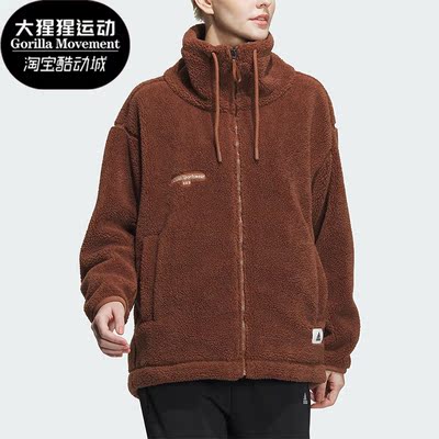 阿迪达斯正品女子加绒外套