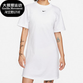 女子运动透气休闲简约连衣裙DV7883 新款 100 耐克正品 Nike