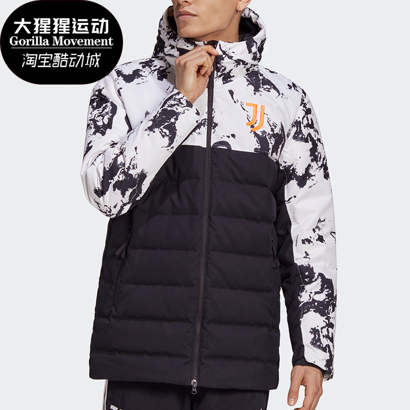 Adidas正品足球男子羽绒服