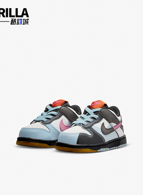 Nike/耐克正品Dunk Low SE婴童耐磨透气休闲板鞋FN0029-100