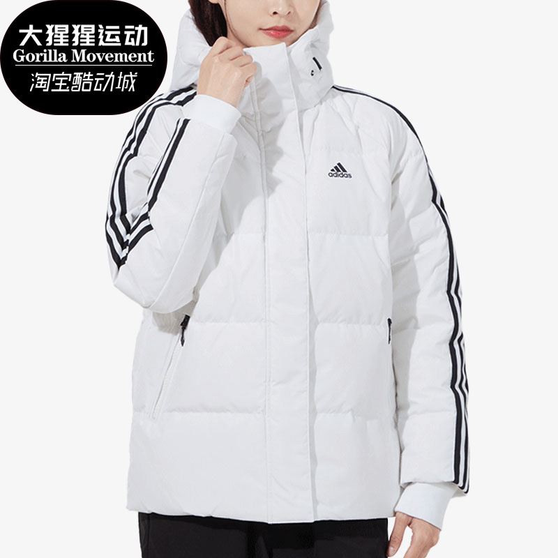 阿迪达斯女子运动保暖羽绒服