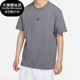 DO2052 Nike 021 男子刺绣小勾LOGO棉圆领短袖 T恤 耐克正品 新款