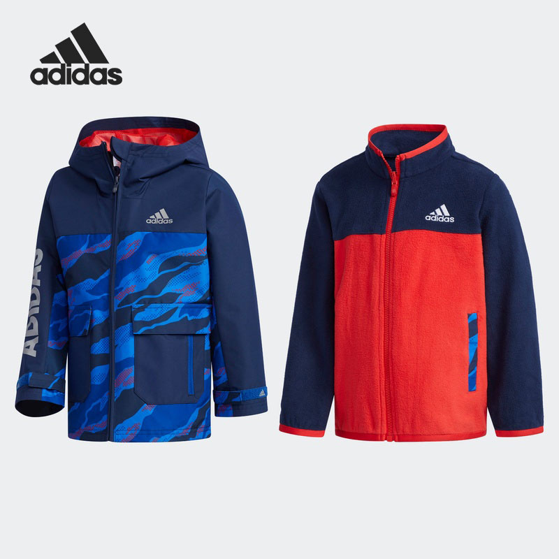 防风保暖夹克外套Adidas