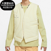 DR1438 Nike Jordan男子休闲机能保暖运动棉马甲 Air 113 耐克正品