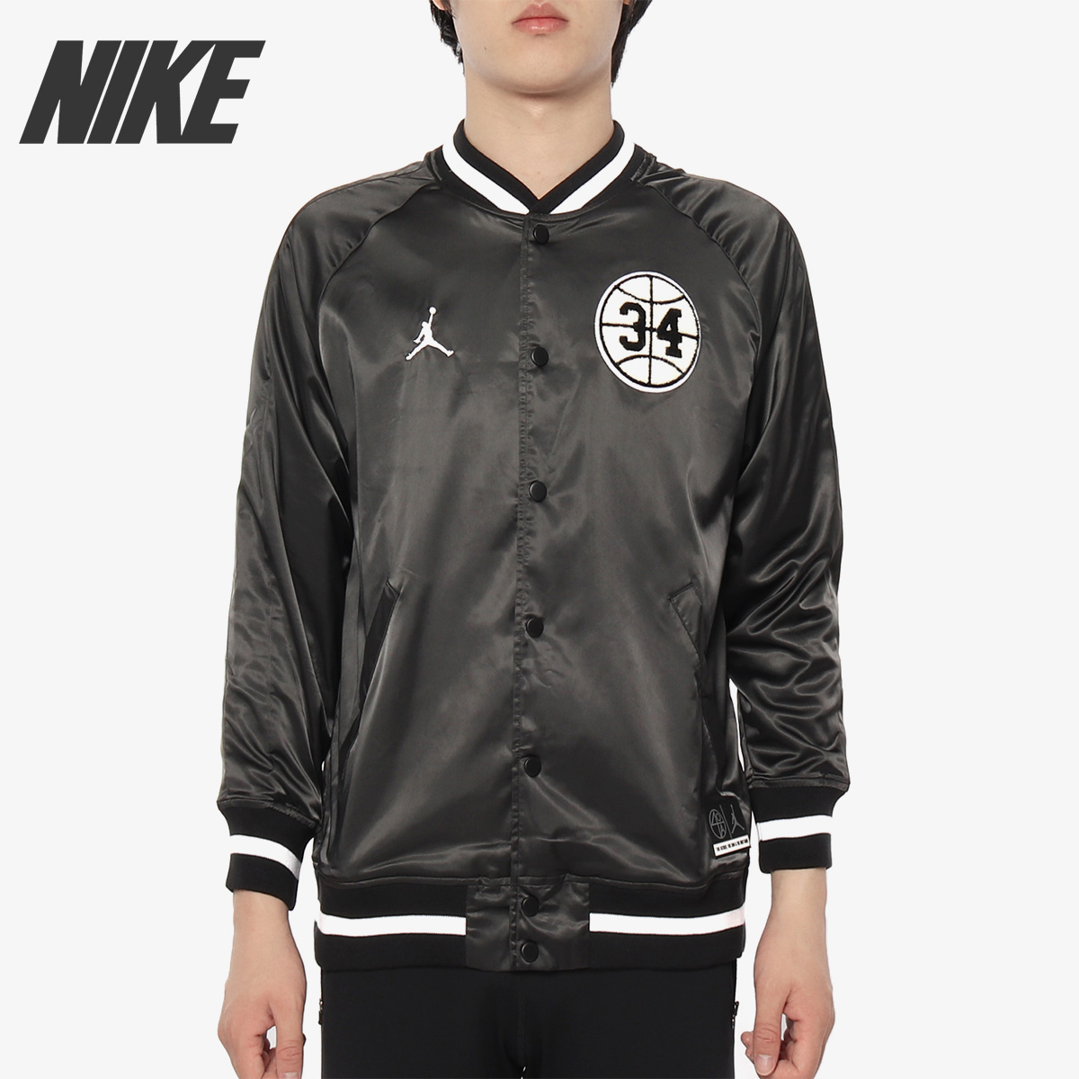 Nike/耐克正品AIR JORDAN 男子雷阿伦34号运动休闲夹克外套AR1170