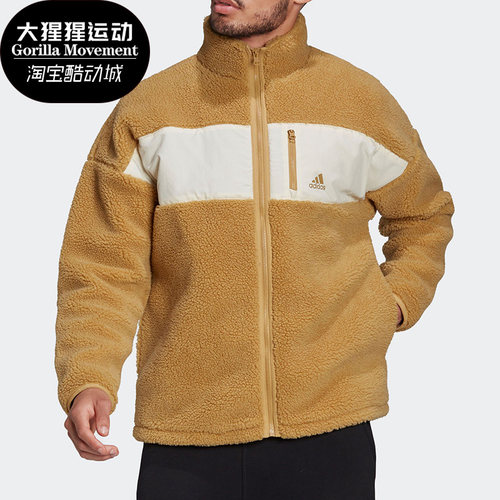 阿迪休闲加绒男子外套