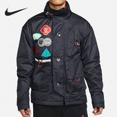 耐克正品 KYRIE PROTECT男子运动时尚 Nike 保暖棉服DJ3856 010