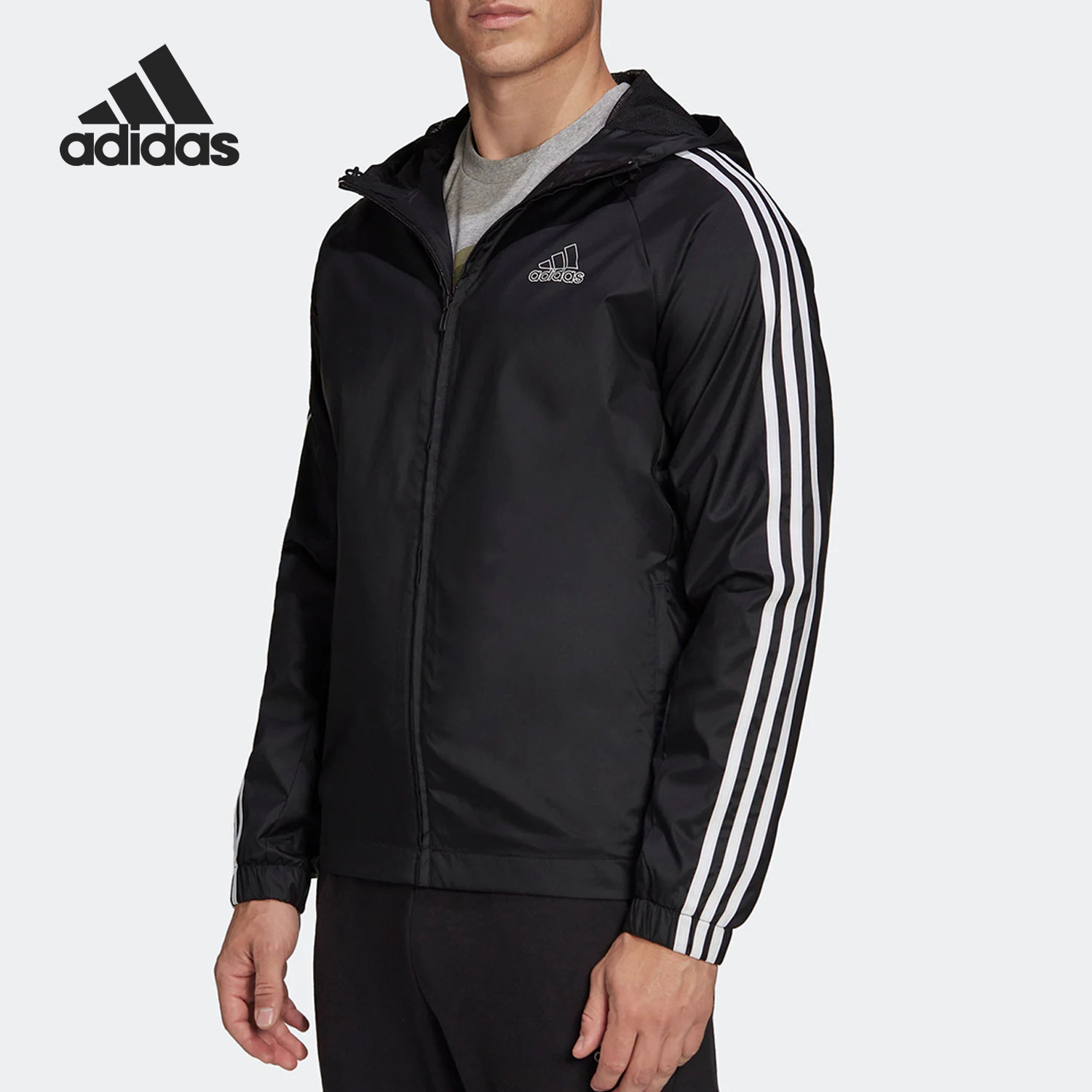 Adidas/阿迪达斯梭织男子夹克