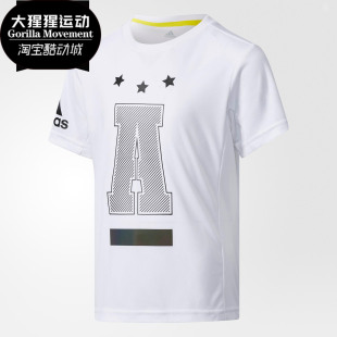 T恤 Adidas BR6114 小童休闲运动短袖 新款 阿迪达斯正品 夏季