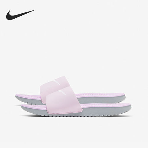 Nike/耐克正品KAWA SLIDE女子GS大童运动透气凉拖819352-501