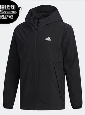Adidas/阿迪达斯正品 O2 WB WIND 男子休闲运动夹克外套EH3770