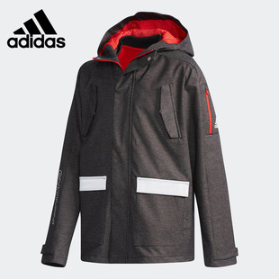 男大童梭织防风运动休闲外套CV5423 新款 阿迪达斯正品 Adidas