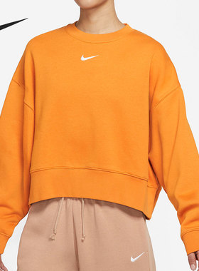 Nike/耐克正品新款女子圆领时尚卫衣套头卫衣DJ7666-738