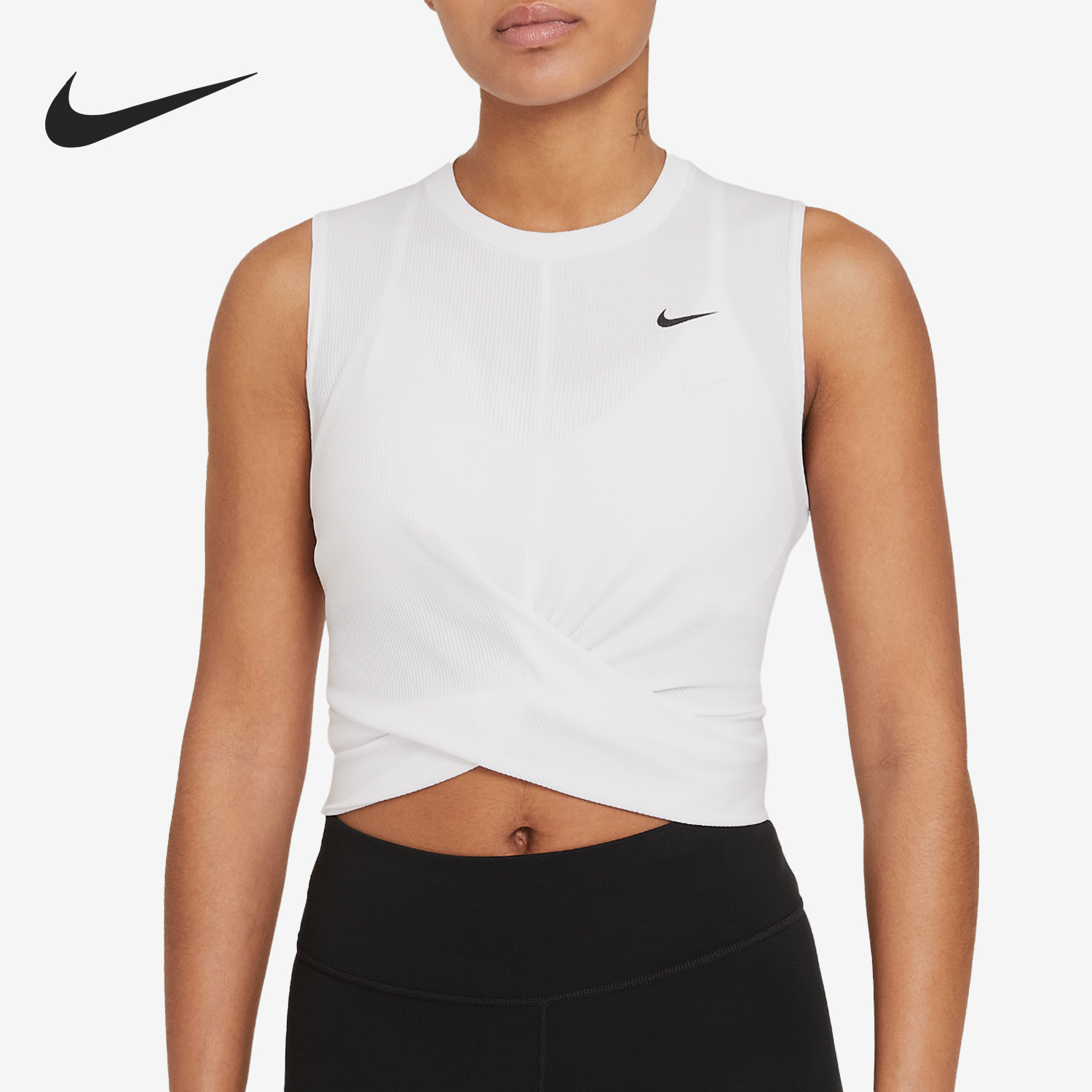 耐克女子舒适运动短款无袖背心