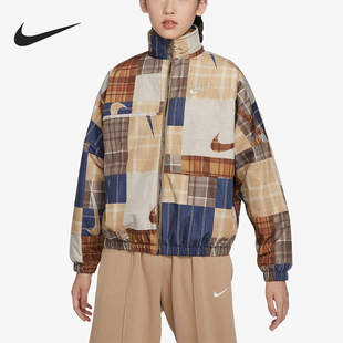 耐克正品 宽松休闲立领外套FV3975 冬季 女子时尚 282 新款 Nike