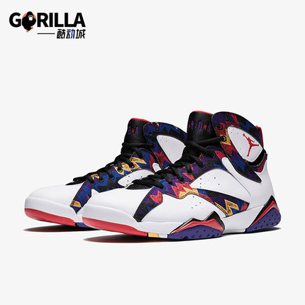 Nike/耐克正品Air Jordan 7 AJ7男高帮复古篮球鞋304775-142