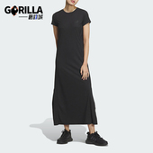 DRESS女士凉感运动休闲连衣裙JD5278 Adidas 阿迪达斯正品