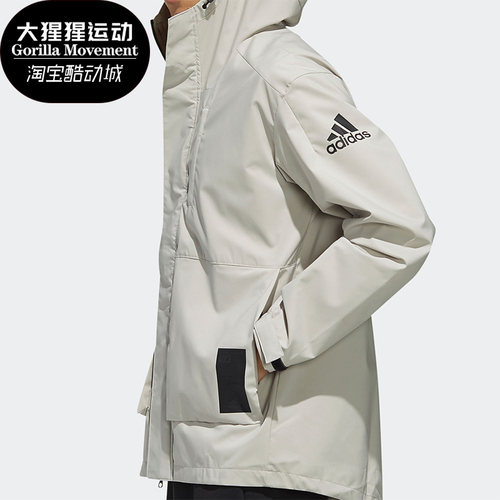 阿迪达斯休闲运动男子夹克外套