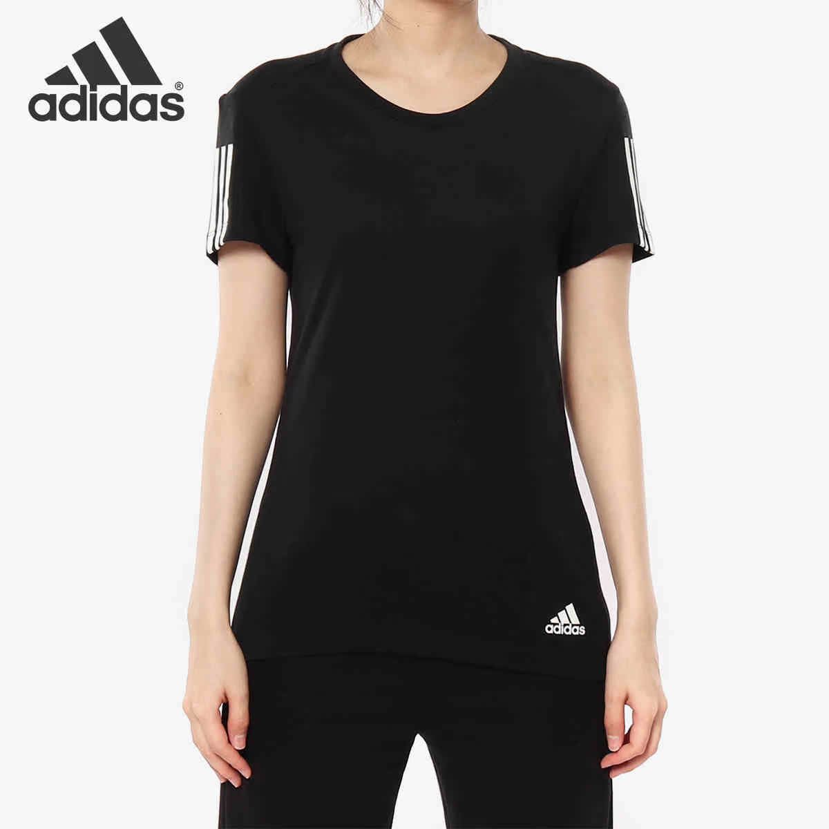 阿迪达斯女子训练运动短袖