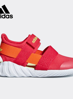 Adidas/阿迪达斯正品三叶草 女婴童DOOM SANDAL I休闲鞋 CG6600