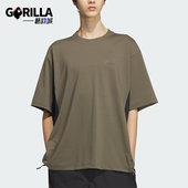 圆领宽松短袖 Adidas T恤JI9883 TEE男士 阿迪达斯正品 FUSTL