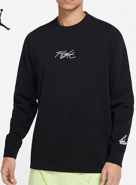 Nike/耐克正品JORDAN 男子运动长袖T恤套头卫衣DN4428-010