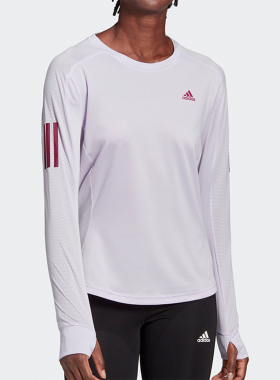 Adidas/阿迪达斯正品秋季新款女子休闲舒适运动长袖T恤GC6645