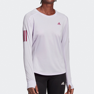 Adidas/阿迪达斯正品秋季新款女子休闲舒适运动长袖T恤GC6645