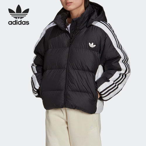 三叶草女子保暖运动羽绒服