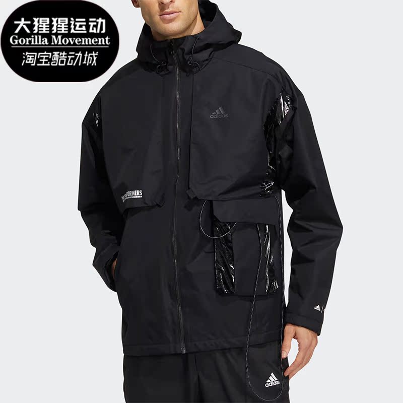 休闲运动连帽上衣夹克外套