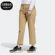 阿迪达斯正品 TUCK Adidas 女子休闲宽松高尔夫运动长裤 GV3572