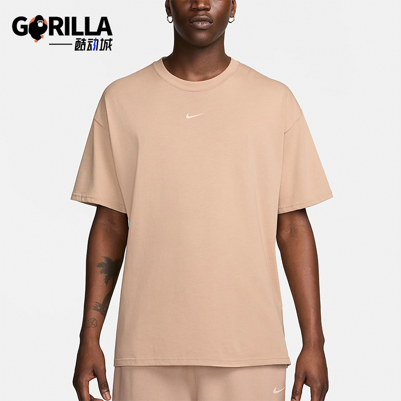 耐克男士新款运动休闲印花T恤
