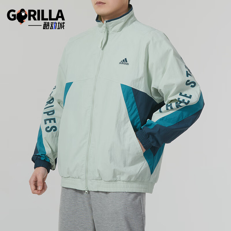 阿迪达斯男女运动休闲外套