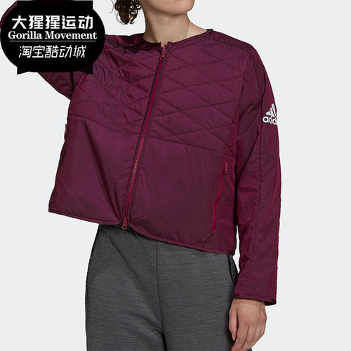 Adidas/阿迪达斯正品女子休闲运动叠穿加衬夹克外套FS2434