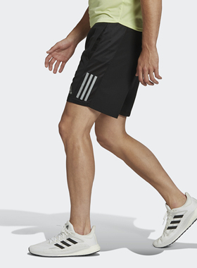 Adidas/阿迪达斯正品OWN THE夏季男子跑步透气运动休闲短裤H58593