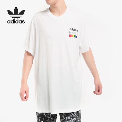 Adidas/阿迪达斯正品 19三叶草 SPECTRUM TEE 男子短袖上衣EI6215