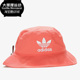 HAT 三叶草中性BUCKET AC休闲帽子ED9386 阿迪达斯正品 Adidas