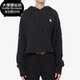 HOOD Adidas CROPPED 女子休闲运动卫衣DH2759 阿迪达斯正品