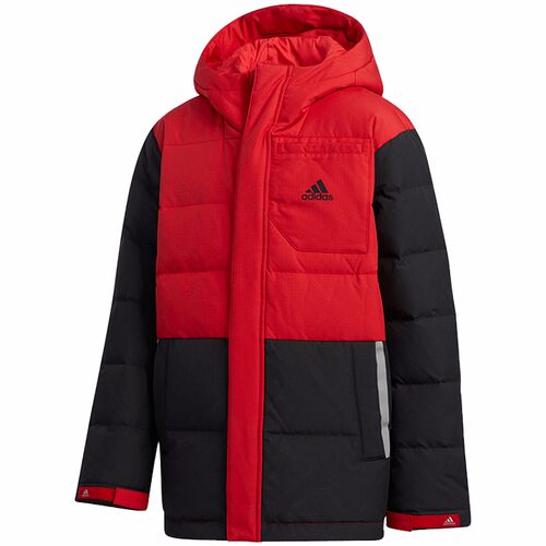 阿迪达斯正品大童保暖羽绒服