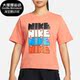 耐克正品 夏季 休闲透气女子运动图案短袖 Nike T恤DQ5037 827