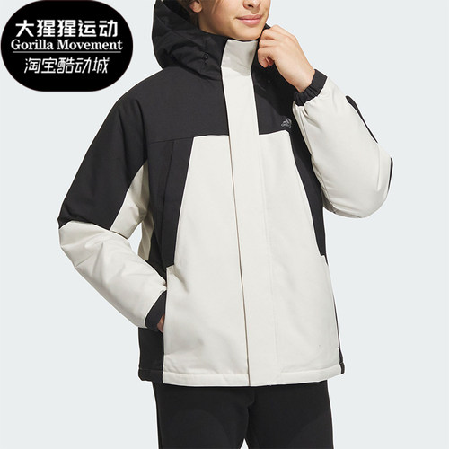 阿迪达斯正品男子运动羽绒服